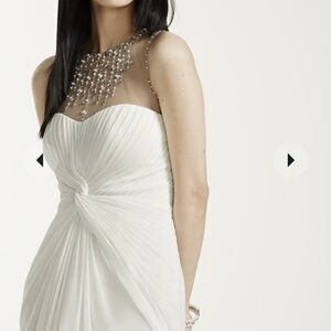 White formal dress